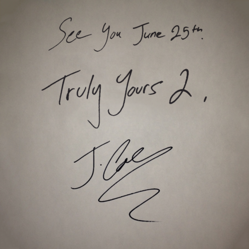 J Cole Truly Yours 2