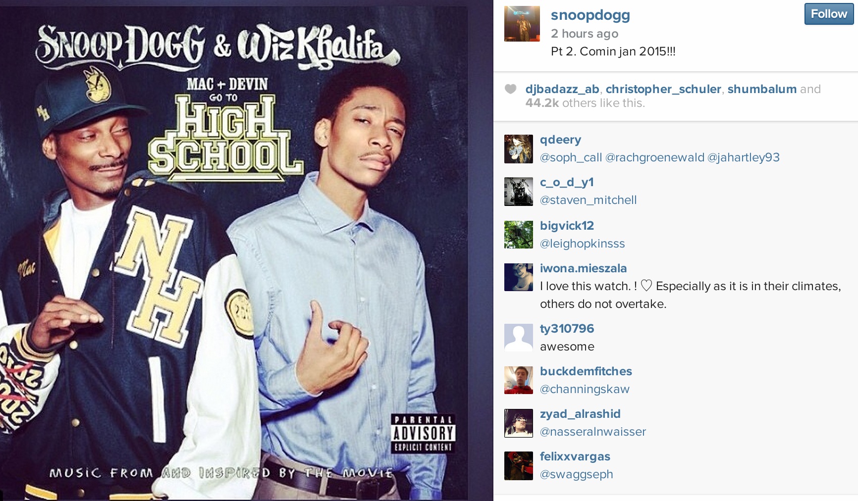 High School Film Snoop Dogg